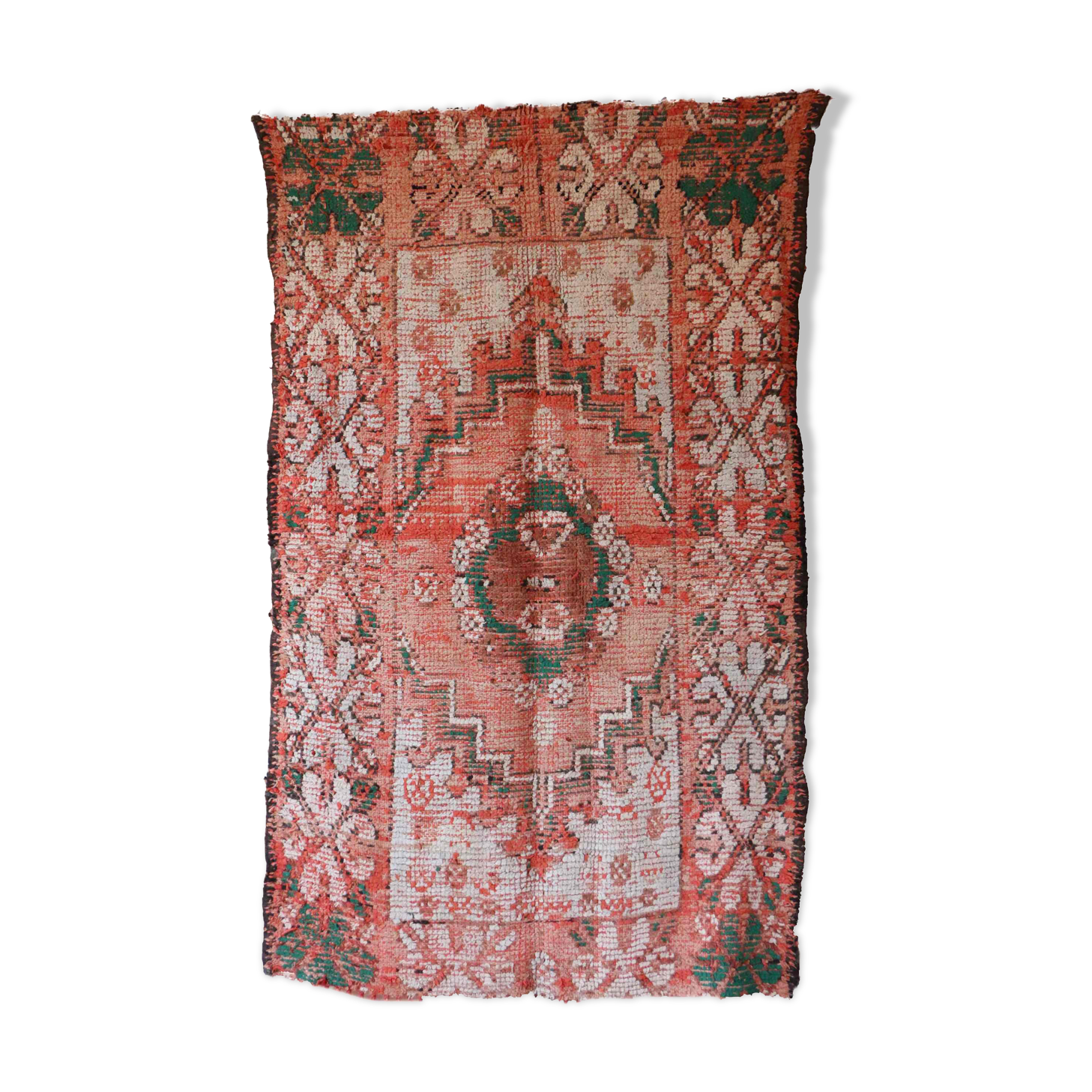 Old Moroccan Carpet - 149 x 238 cm