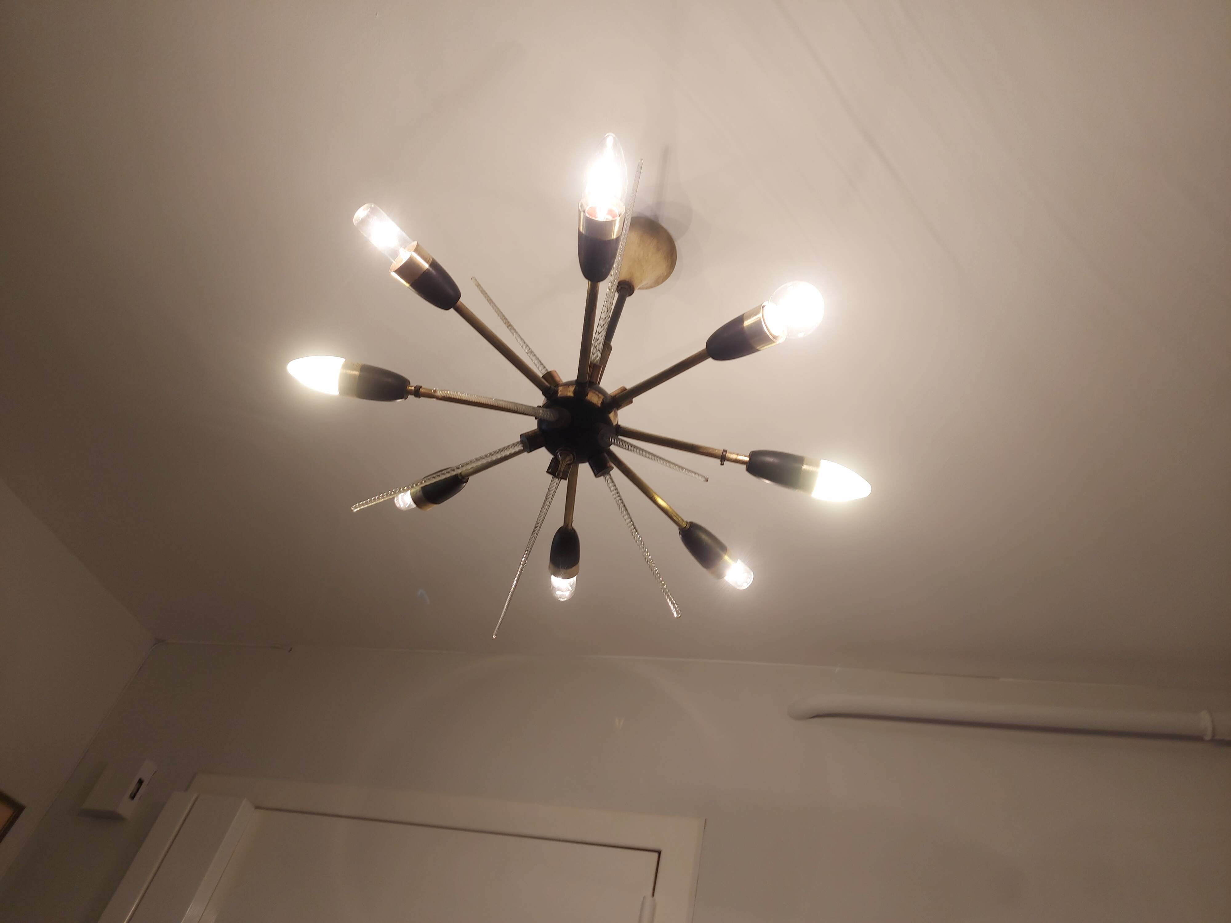 Sputnik chandelier