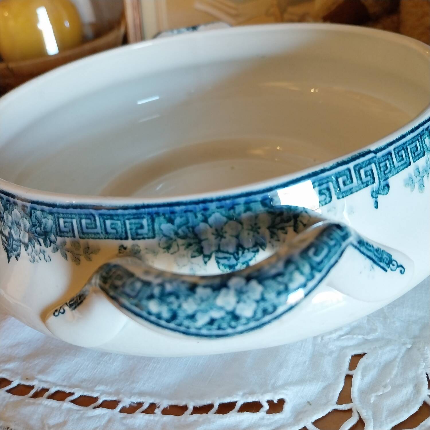 St Amand iron earth vegetable dish Lucy model