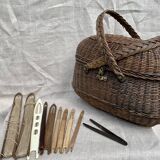 Fisherman's basket and these needles