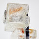 Glass cube floor lamp by Toni Zuccheri for Veart