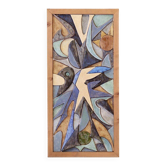 Belgian ceramic wall panel — late 1970s