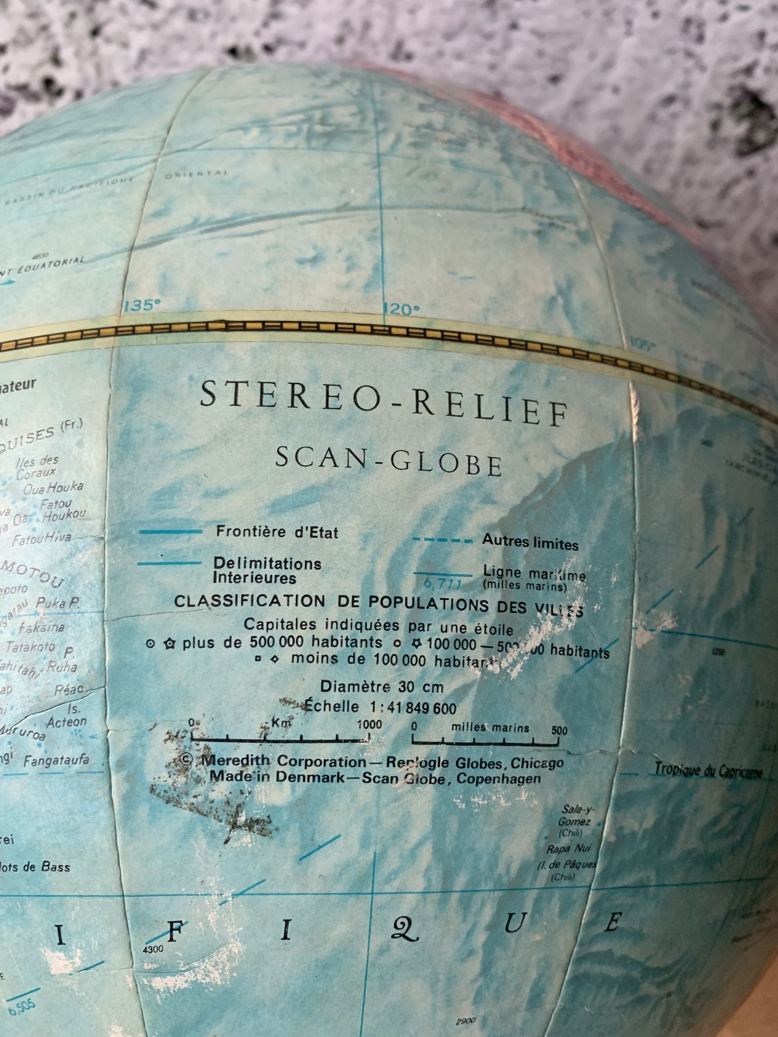 Globe terrestre