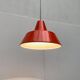 Suspensions Mid-Century danoise Emaille Amatur de Louis Poulsen, années 1960, lot de 3