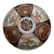Large porcelain dish of Imari XIXth floral decoration
