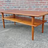 Scandinavian teak coffee table