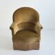 Fauteuil crapaud vintage 1960s