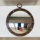 Miroir hublot fer forgé rond