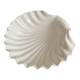 Large shell-shaped dish – white porcelain – Width 31 cm