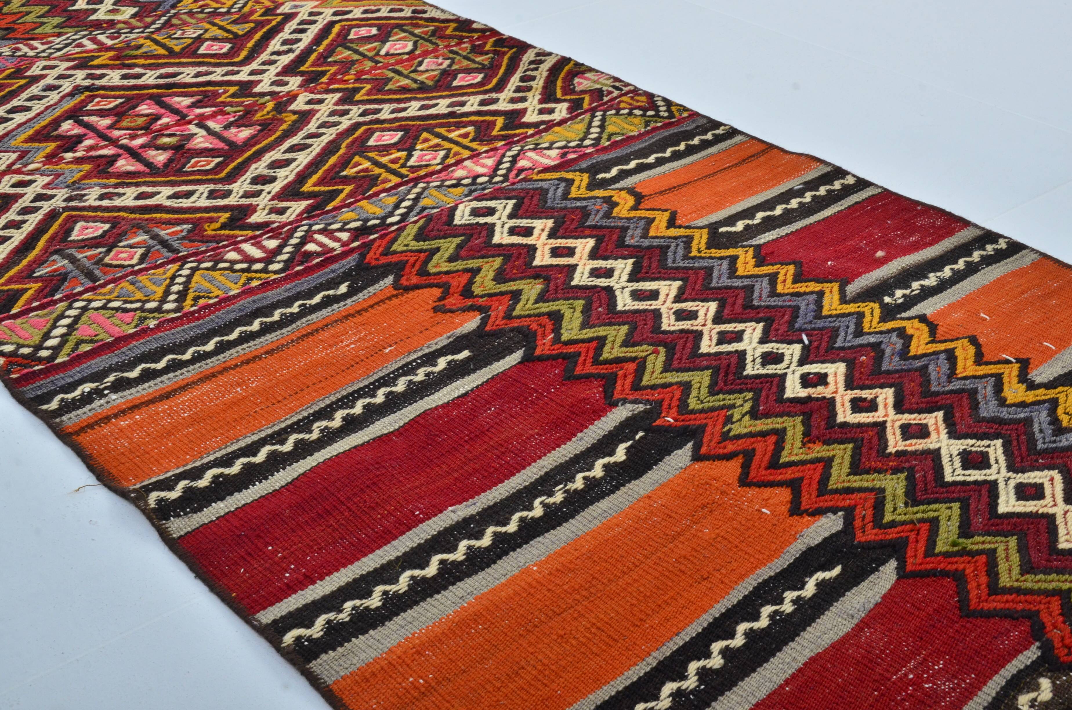 Antique Handwoven Anatolian Carpet sku 3411