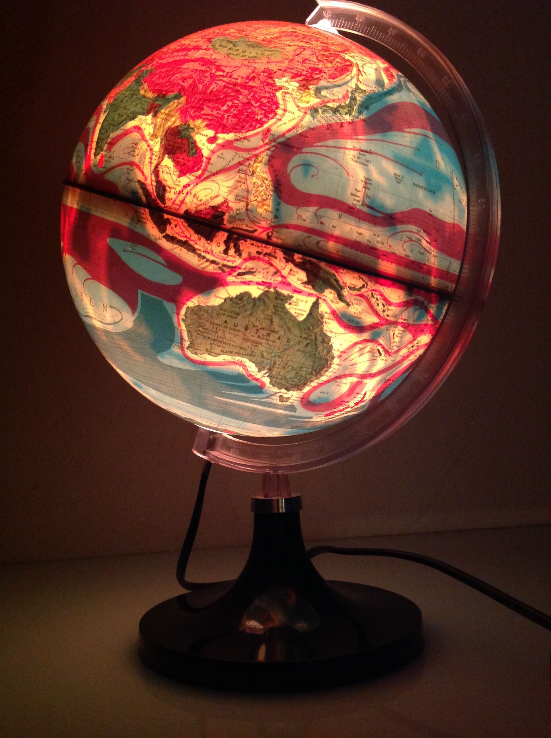 Light globe nova rico vintage 70s