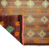 Anatolian handmade kilim rug 290 cm x 211 cm