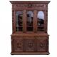 Bibliothèque/buffet sculpté, France, vers 1880.