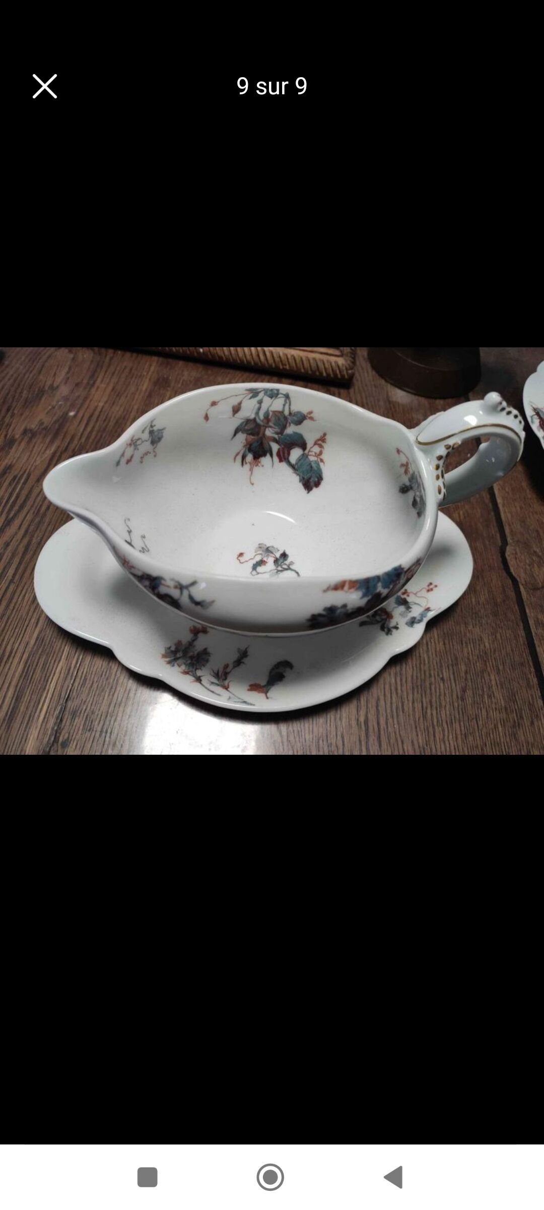 Penin violette porcelain plate in béthune (62)