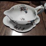 Penin violette porcelain plate in béthune (62)