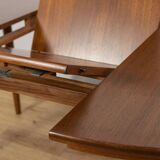 Mid-Century Teak Dining Table & Chairs by Hans Olsen for Frem Røjle.