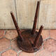 Wooden tripod stool