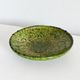 Old Tamegroute bowl, green glazed ceramics, pottery, catch-all.