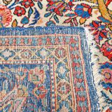Ancient handmade Persian Oriental carpet Keshan 2. 10 x 1. 35m
