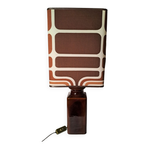 Lampe vintage céramique West Germany