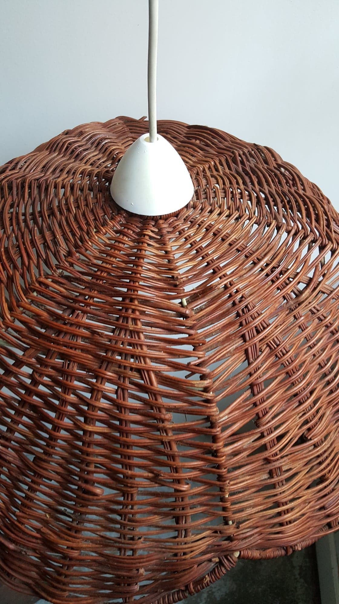 Vintage rattan hanging
