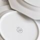 6 assiettes plates octogonales modèle Héritage - Johnson Brothers