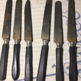 Lot de 39 couteaux anciens années 40