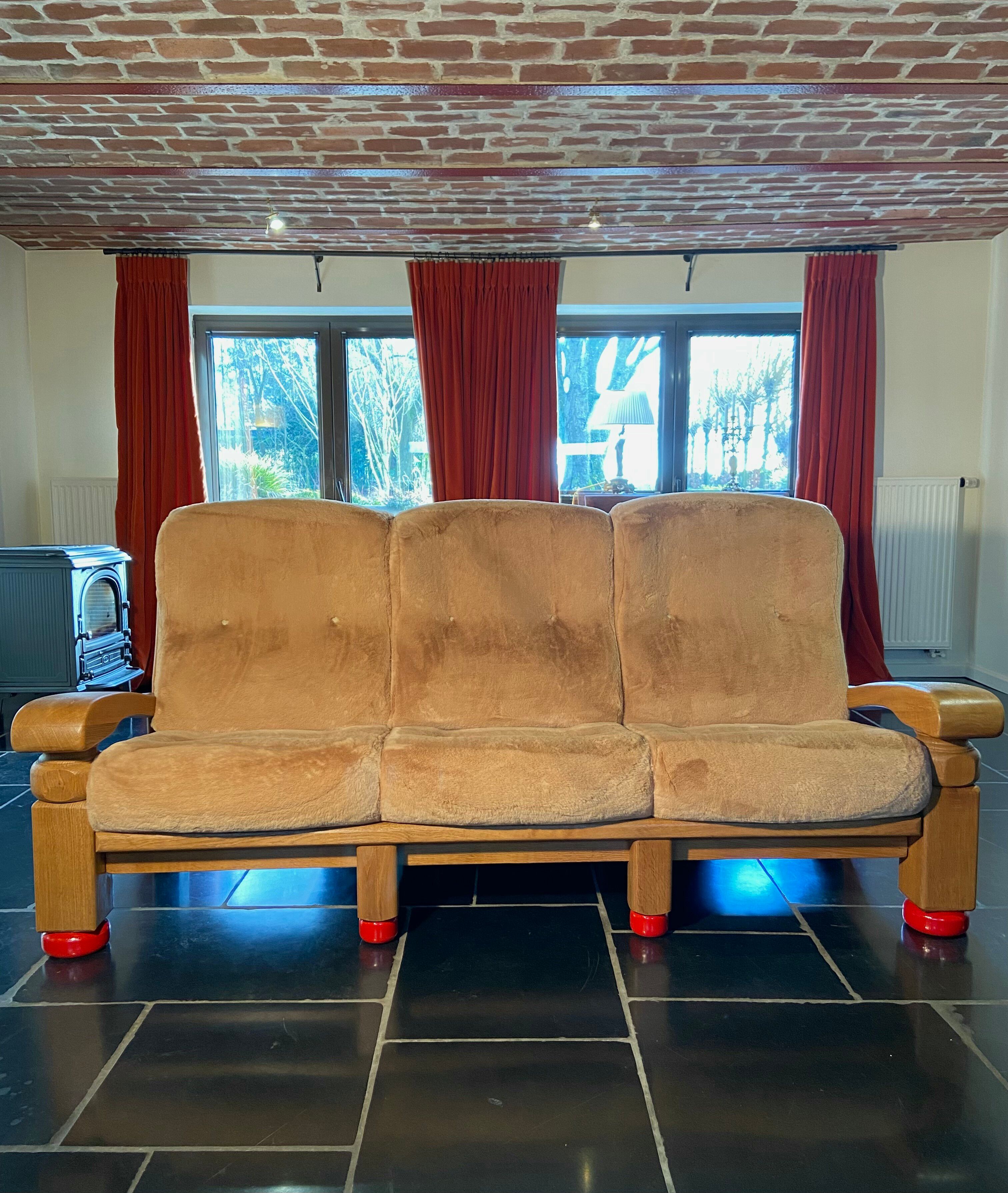 Vintage 3-seater sofa