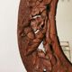 Miroir de campagne en bois sculpté 35x45cm