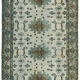 Handmade Hi-Low Pile Oriental 1980s 175 cm x 286 cm Blue Rug