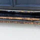 Cloakroom door wall coats bamboo mirror