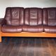 Erkones Stressless 3-seater leather reclining sofa