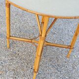 Rattan garden table 1960