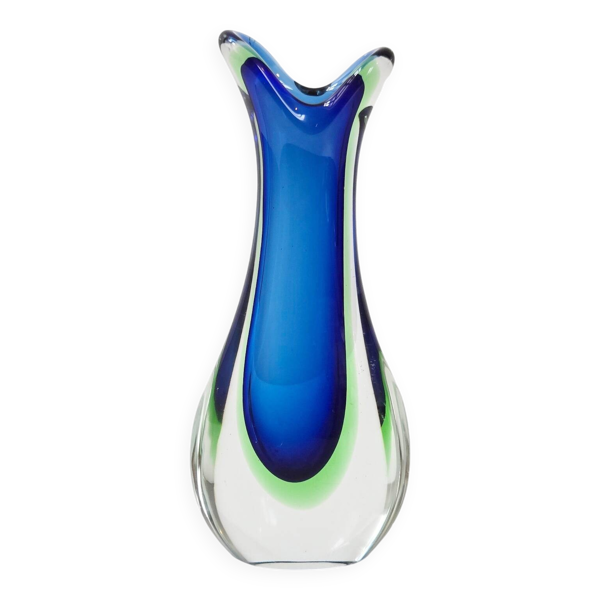 Vase vintage en verre de Murano Sommerso, 1960 — Beyit