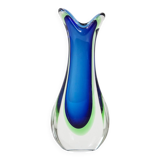 Vintage Murano glass vase Sommerso 1960