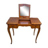 Coiffeuse en merisier vintage