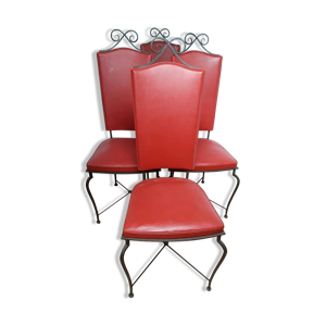 Série de 4 chaises années