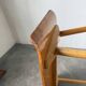 Baumann oak console coffee table from the 60s