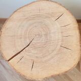 Vintage Solid Oak Stool