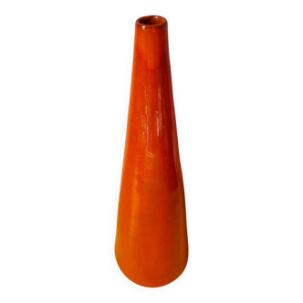 Scandinavian glazed ceramic vase, 1960