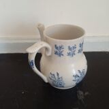 Earthenware pourer of St Uze old floral decoration