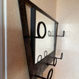 Wall Coat Rack in Wrought Iron