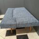 Blue and black fabric daybed Miroslav Navratil, 1960s