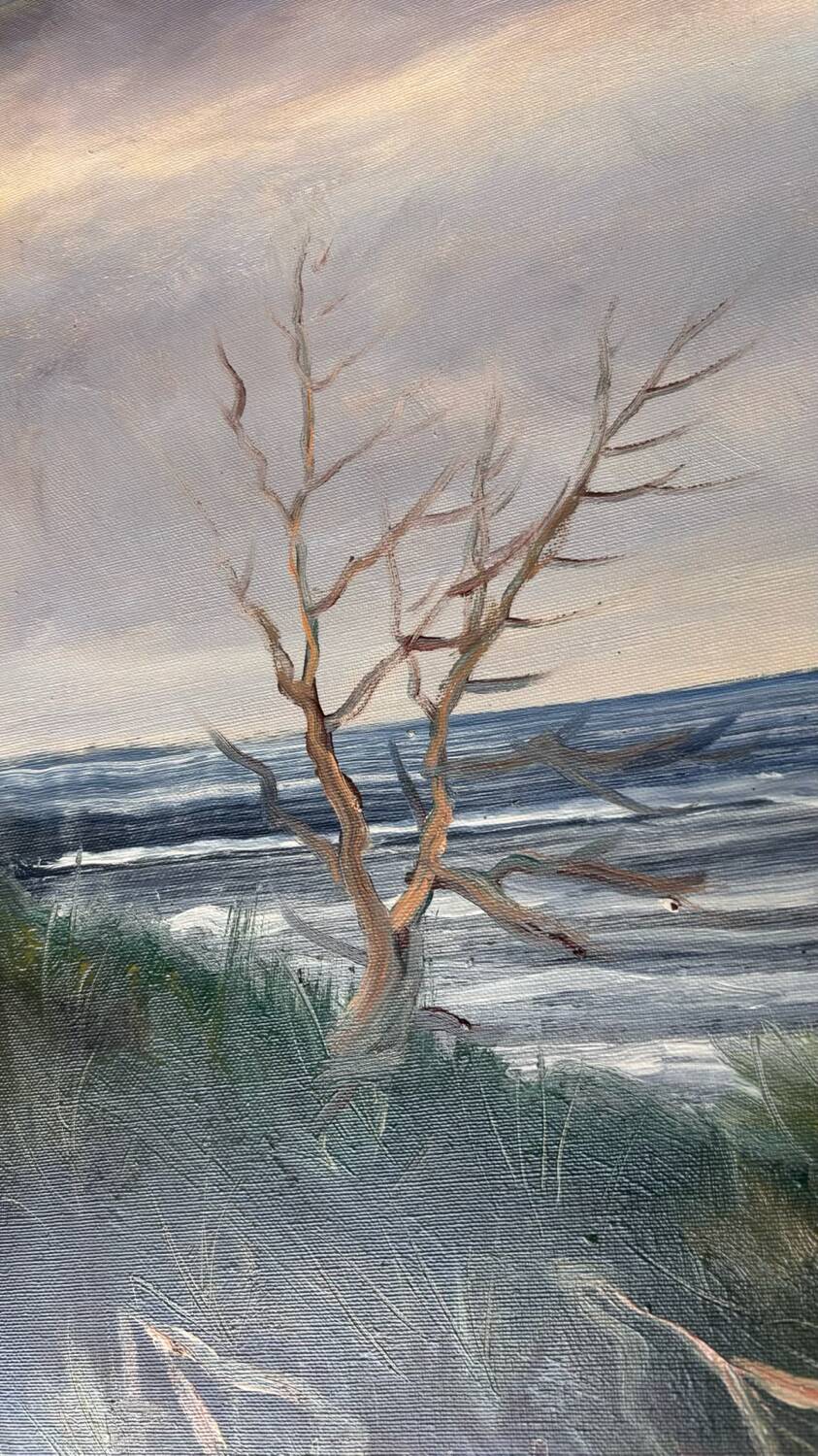 Painting Denmark sea view