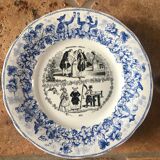 Series of 12 dessert plates