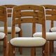 Vintage Danish pine dining chairs att. to Dyrlund, 1970s-1980s, set of 6