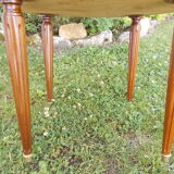 Mahogany hot water bottle table