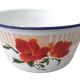 Vintage enamelled sheet metal basin
