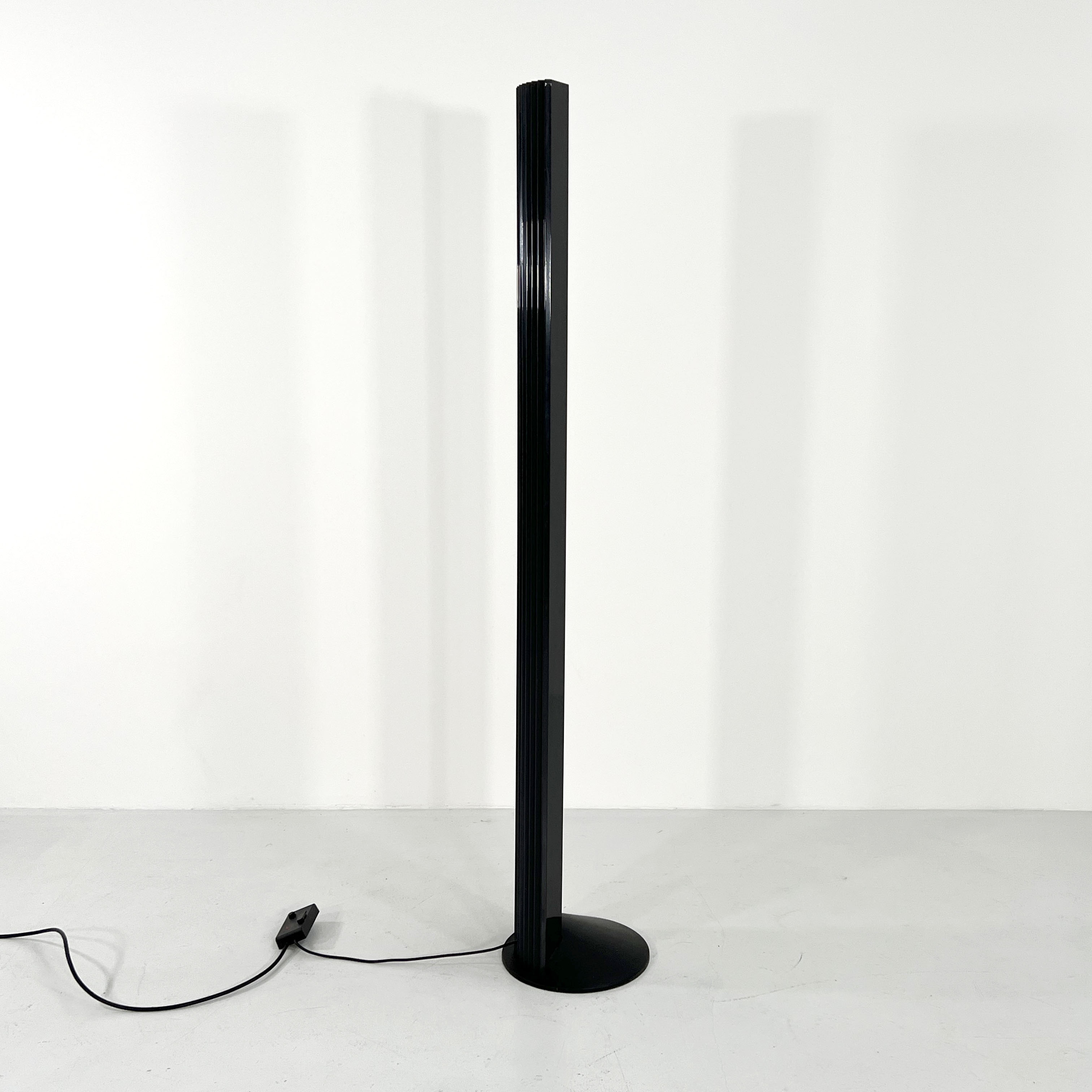 Postmodern Fluorescent Variable Intensity Floor Lamp by Egoluce, 1980