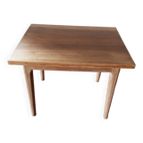 Scandinavian solid wood foot side table